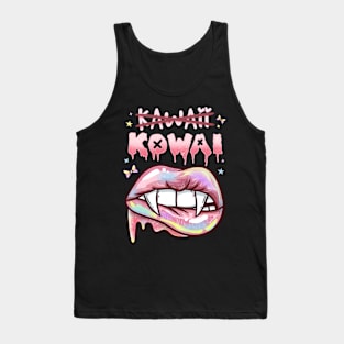 Kawaii Kowai I Pastel Goth I Menhera design Tank Top